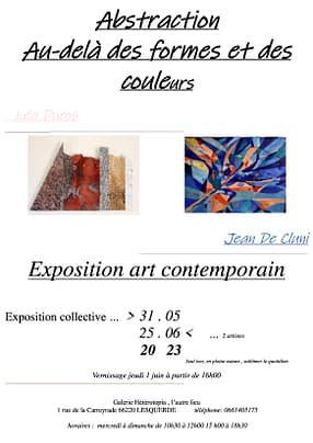 abstraction au delà des formes